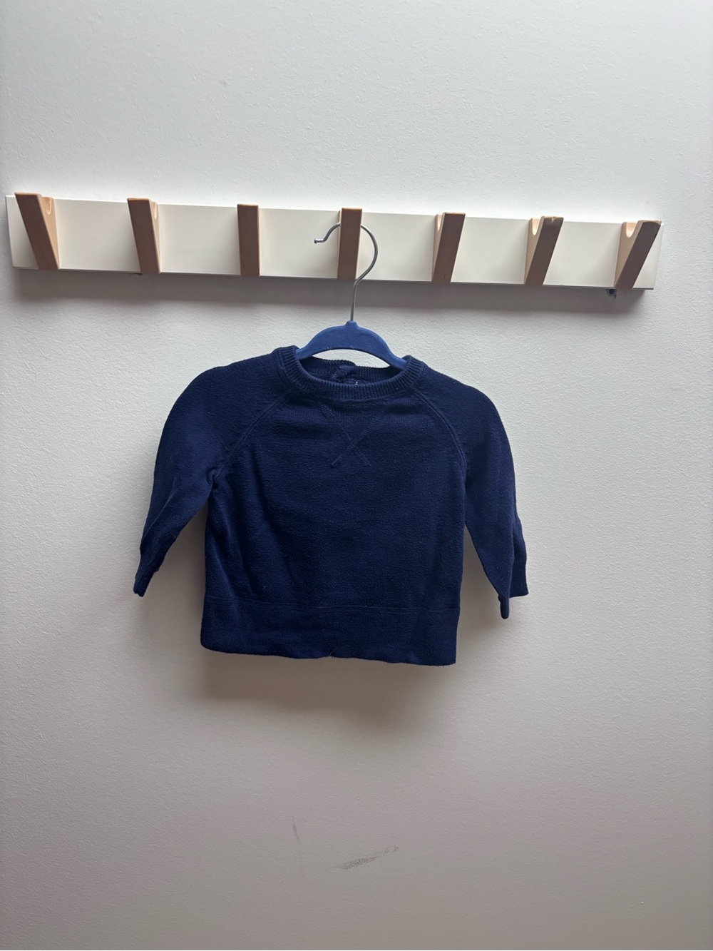 (5 for $20) Infant Navy Blue Crewneck Sweater